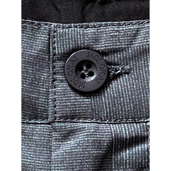 MOLOKAI Surf Co. Gray Hybrid Boardshorts  sz 36 - Picture 6 of 14